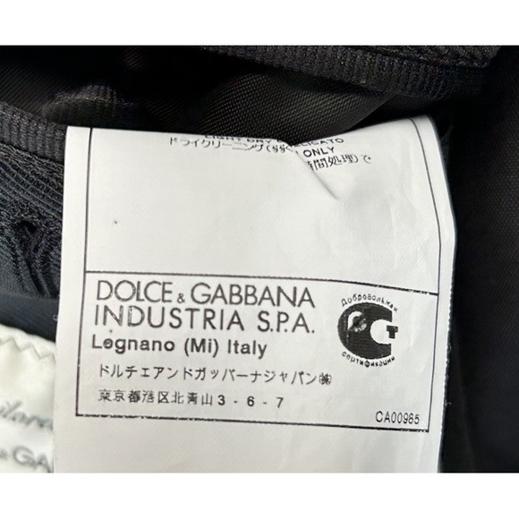 Dolce‎ & Gabbana Zebra Print Suit Jacket-Check Photos/Measurements For Size - Picture 16 of 16